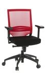 hjh OFFICE Profi B&uuml;rostuhl PORTO BASE Stoff / Netzstoff mit Armlehnen