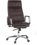 hjh OFFICE Profi Chefsessel VILLA 20 Leder mit Armlehnen