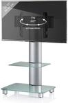 VCM TV Standfu&szlig; mit Zwischenboden 22-40 Zoll VESA max. 600x400 bis 30 kg Fernseh