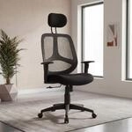 FineBuy B&uuml;rostuhl Stoff Chefsessel Schreibtischstuhl Drehstuhl B&uuml;rosessel