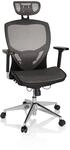 hjh OFFICE High End B&uuml;rostuhl VENUS ONE Netzstoff mit Armlehnen