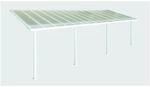 Palram - Canopia Feria 3x8.5 Terrassen&uuml;berdachung wei&szlig;, klar