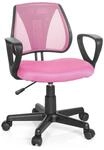 hjh OFFICE Kinderdrehstuhl KIDDY CD Stoff / Netzstoff mit Armlehnen