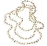 Zeeme Pearls Halskette S&uuml;&szlig;wasserzuchtperlen wei&szlig; 7mm