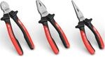 FAMEX 3956-3 Zangen Satz - Made in Germany - 3-teilig