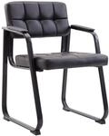 CLP Besucherstuhl gepolstert ergonomisch Canada, mit Armlehne und Stoffbezug,