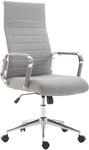 CLP B&uuml;rostuhl Kolumbus Stoff I Ergonomischer Chefsessel I Komfort F&uuml;r Lange