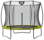 EXIT Silhouette Trampolin + Sicherheitsnetz 305 (10ft) Lime Gr&uuml;n