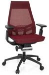 hjh OFFICE Profi B&uuml;rostuhl GENIDIA SMART BLACK Netzstoff mit Armlehnen