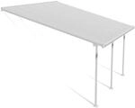 Palram Canopia Feria Terrassen&uuml;berdachung wei&szlig; 425x387x260-305 in cm (LxBxH)