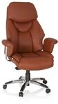 hjh OFFICE Luxus Chefsessel PRADO Leder mit Armlehnen