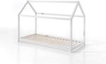Vipack Hausbett Cabe 90 x 200 cm, wei&szlig; Kiefer massiv
