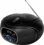 Medion LIFE E65010 Boombox schwarz Radiorekorder mit CD-Spieler und Kassettendeck