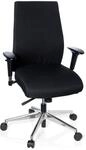 hjh OFFICE Profi B&uuml;rostuhl PRO-TEC 250 Stoff mit Armlehnen (h&ouml;henverstellbar)