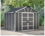 Palram - Canopia Yukon 3.3 x 2.7 Ger&auml;tehaus, anthrazit