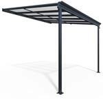 HOME DELUXE Terrassen&uuml;berdachung SOLIS - 312 / 320 x 300 / 303 x 278 / 226 cm Grau
