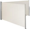 tectake® Doppel-Seitenmarkise, aus Aluminium, Schutz vor Sonne und Wind, 160 x 600