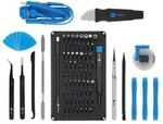 IFIXIT Pro Tech Toolkit, Pr&auml;zisions Bit Set mit 64 Bits, 4mm Driver