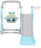 Baby Vivo Spielplatzschaukel / Spielgerüst mit Rutsche für Indoor Outdoor in