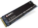 EMTEC X300 M.2 SSD Power Pro 1 TB NVMe PCIe 3.0 (ECSSD1TX300)