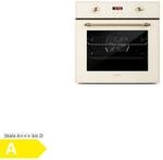Elizabeth Einbaubackofen Retro 2200W 49L 50 - 250 &deg;C Timer Display