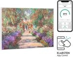 Wonderwall Air Art Smart Infrarotheizung 80x60cm 500W Wandmontage Gartenweg