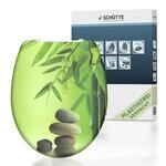 Sch&uuml;tte Duroplast WC Sitz GREEN GARDEN, mit Absenkautomatik und Schnellverschluss