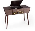 Belle Epoque 1912 Retro-Plattenspieler CD BT USB DAB+/UKW braun