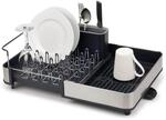 Joseph Joseph Extendable erweiterbarem Abtropfgestell mit abnehmbarem Besteckhalter