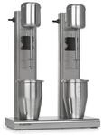 Kraftpaket II Doppel-Milchshake-Mixer Proteinshake 160W Edelstahl 160 W