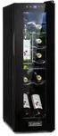 Shiraz 12 Slim Uno Weink&uuml;hlschrank 32l/12Fl.Touch 85 W 5-18 &deg;C LED 32 Liter /...