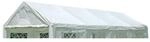 Ersatzdach / Dachplane PALMA f&uuml;r Zelt 4x8 Meter, PE weiss 180g/m&sup2;, incl.