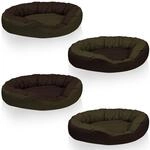 BedDog&reg; Hundebett SUNNY 4in1 oder einfarbig, waschbar, mit Rand, Hundekissen