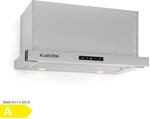 Vinea Unterbau-Dunstabzugshaube Flachschirmhaube 60cm silber Silber
