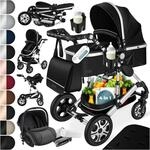 KESSER&reg; Loops Kinderwagen 4 in 1 Kombikinderwagen Komplett-Set auch als Buggy...