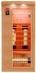 Dewello&reg; Infrarotkabine Infrarotsauna PIERSON 90cm x 90cm inkl. 3