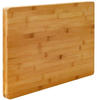 3 cm dickes XL Schneidebrett 50x35cm Bambus Holz Schneidbrett Holzbrett Küche