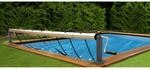 Interline manueller Planenaufroller f&uuml;r Holzpools