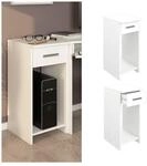 Vicco PC-Schrank Beistellschrank Schrank f&uuml;r Computertisch Odin Eckschreibtisch