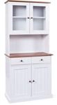 Inter Link FSC Buffet Buffetschrank Westerland - Kiefer Massivholz - 4 T&uuml;ren, 2