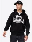 Lonsdale Herren Kapuzensweatjacke mit Rei&szlig;verschluss schmale Passform KRAFTY