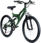 Galano FS180 Jugendfahrrad 24 Zoll Mountainbike 130 - 145 cm 21 G&auml;nge M&auml;dchen
