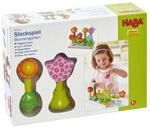 HABA Unisex Steckspielzeug Steckspiel Blumengarten 1er Pack