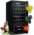 Shiraz 29 Duo Weink&uuml;hlschrank 2 Zonen 80L/29 Flaschen 5-22&deg;C Touch 29 Flaschen