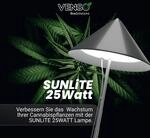 Parus by Venso SUNLiTE XL LED Vollspektrum Pflanzenlampe Wei&szlig; 25W Indoor Plants