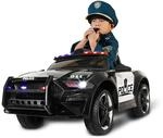 JAMARA Ride-on US Police Car 12V