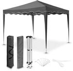 Juskys Faltpavillon Vivara 3x3 m mit Tasche &ndash; UV50+ Sonnenschutz Pavillon