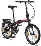 Licorne Bike Conseres Premium Falt Bike in 20 Zoll - Fahrrad f&uuml;r Herren,...