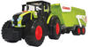 Dickie Spielfahrzeug CLAAS Farm Traktor & Trailer