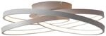 BRILLIANT Lampe Labyrinth LED Deckenleuchte 40cm grau 1x 42W LED integriert (SMD),